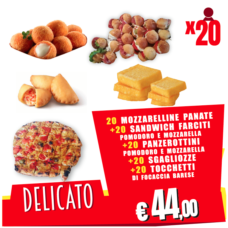 S.E. MENU DELICATO X20